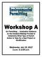 Workshop A. Wednesday, July 19, p.m. to 2:30 p.m.
