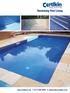 brings water to life Swimming Pool Lining  T: E:
