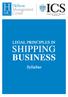LEGAL PRINCIPLES IN SHIPPING BUSINESS Syllabus