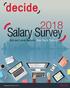 Salary Survey. Attract and Retain Top Tech Talent. Released December 2017