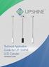 Technical Application Guide for UP-SHINE LED Cylinder UP-PD02A-25W