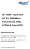 ab TripleStain IHC Kit: R&R&M on human tissue (DAB, AP/Red & Green/HRP)
