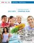 Health Products and Food Branch STRATEGIC PLAN