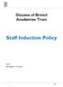 Staff Induction Policy