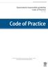 Code of Practice. Queensland responsible gambling Code of Practice. Section I V