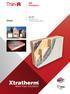 PIR Insulation XT/TF. Insulation for Timber Framed Walls. Walls 08/ /0183