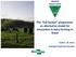 The Full bucket programme: an alternative model for innovation in dairy farming in Brazil