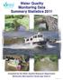 Water Quality Monitoring Data Summary Statistics 2011 Compiled by the Water Quality Research Department Milwaukee Metropolitan Sewerage District