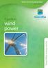 Home electricity generation fact sheet 2. A guide to. wind power. SevernWye energy advice