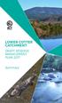 LOWER COTTER CATCHMENT