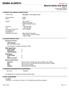 SIGMA-ALDRICH. Material Safety Data Sheet Version 4.3 Revision Date 04/25/2012 Print Date 01/29/2014