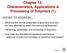 Chapter 15: Characteristics, Applications & Processing of Polymers (1)