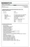 : TSM650. Version 0.0 Print Date 03/04/2011 Revision Date 00/00/