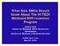 What New SMDs Should Know About The HITECH Medicaid EHR Incentive Program
