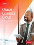 Oracle Logistics Cloud. Achieve logistics excellence with a modern solution that drives better business outcomes.