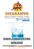SEWER & DRAIN SYSTEMS 1 SEWER & DRAIN SYSTEMS CATALOGUE
