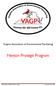 Virginia Association of Governmental Purchasing. Mentor-Protégé Program