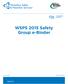WSPS 2015 Safety Group e-binder