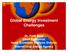 Global Energy Investment Challenges