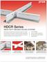 HDCR Series HEAVY DUTY WELDED CEILING SYSTEMS