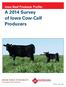 Iowa Beef Producer Profile: A 2014 Survey of Iowa Cow-Calf Producers