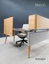 Bench design: David Parshad, Inscape Design Studio. The smarter solution to the open office