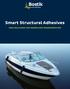 Smart Structural Adhesives MMA SOLUTIONS FOR MARINE AND TRANSPORTATION