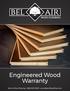 Engineered Wood Warranty