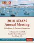2018 ADAM Annual Meeting