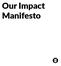 Our Impact Manifesto