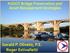 NJDOT Bridge Preservation and Asset Management Strategies. Gerald P. Oliveto, P.E. Roger Estivalletti
