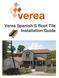 Verea Spanish S Roof Tile Installation Guide