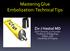 Mastering Glue Embolization: Technical Tips