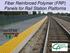 Fiber Reinforced Polymer (FRP) Panels for Rail Station Platforms