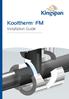 KoolthermTM. Installation Guide. HVAC & Building Services Pipe Insulation
