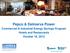 Pepco & Delmarva Power. Commercial & Industrial Energy Savings Program Hotels and Restaurants October 18, 2012