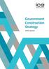 Government Construction Strategy Update