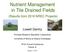 Nutrient Management in Tile Drained Fields