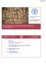 Assessing Damage and Loss From Disasters in Agriculture FAO s Methodology