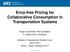Envy-free Pricing for Collaborative Consumption in Transportation Systems
