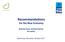 Recommendations for the Blue Economy Jérémie Fosse, Kristian Petrick eco-union