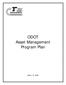 Asset Management Program Plan
