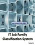 JANCO S INFORMATION TECHNOLOGY JOB FAMILIES... 3 JANCO IT JOB FAMILY CLASSIFICATION... 9