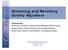 Attracting and Retaining Quality Adjusters