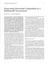 Forecasting Intermodal Competition in a Multimodal Environment