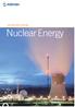 Safe and efficient solutions. Nuclear Energy