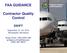 Federal Aviation FAA GUIDANCE Administration Contractor Quality Control SWIFT