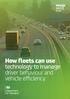 How fleets can use technology to manage driver behaviour and vehicle efficiency