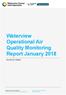 Waterview Operational Air Quality Monitoring Report January 2018
