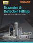 Expansion & Deflection Fittings. SOLUTIONS for the Construction Industry